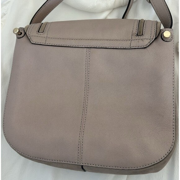 KATE SPADE Pratt Street Rianne Leather Crossbody Purse Bag W/Suede Blush Color - Picture 3 of 15